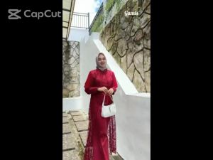 SALMINA gamis gaun pesta pernikahan kondangan wisuda walimah muslimah