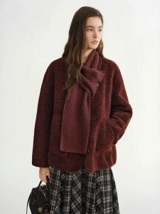 DUSHU | Imitation Lamb Fur Coat Big Size Warm Outwear