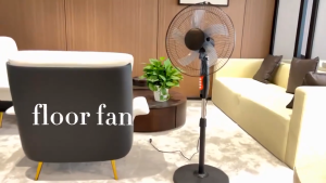 Goldstar Inverter solar electric fan with solar panel rechargeable electricfan solar with electric fan 16 inch solar fan with solar panel with light inverter