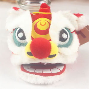 Chinese Style New Arrival God Beast Lion Plush Doll Pendant Dragon New Year Dragon Dance Doll Bag Charm Money Drawing Pi Xiu