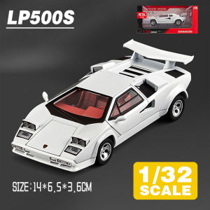 LEO 1:32 Lamborghini Countach LP500S Diecast Model Car Alloy Cars Toys Collection Gift For Kids Boy Girl
