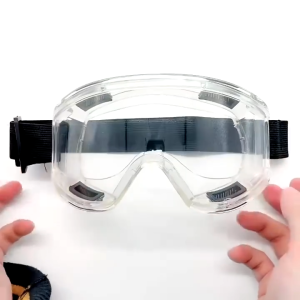 【Anti-Fog】Transparent Welding Goggles Motorcycle Cycling Glasses Outdoor Fully Enclosed Safety Goggles Climbing Goggles