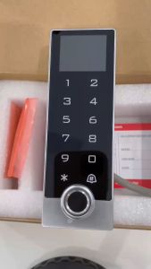 7-STAR* Tuya WiFi Waterproof Smart IP68 Fingerprint + Passcode + Mifare MF Card Door Access Reader Control with Bell Function (APP:Tuya Smart)[Order model: TY-TF2-LCD/MF]