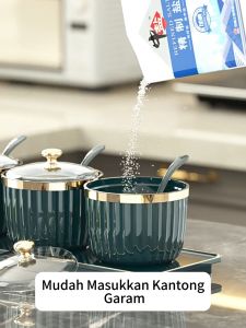 Olhome Tempat Bumbu Set Estetic 3/4 In 1