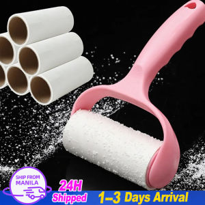 🔥Fast Shipping🔥Tearable Sticky Hair Roller 40pcs Dust Paper Roller Clothes Lint Hair Catcher Cleaning Brush Pet Cat Dog Hair Remover