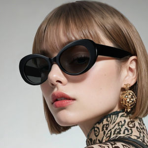 ZENOTTIC New Women Oval Handmade Acetate Polarized Sunglasses UV400 Protective Sunglasses for Ladies Gift Vacation