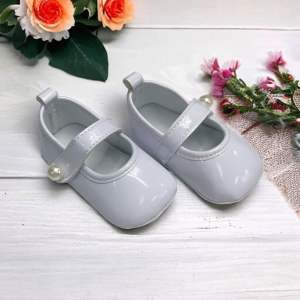 Baby 6-12 Months Girl Velcro Shoes With Anti-slip Soles Baby Gift Shoes With Box BY-247