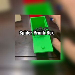 Mainan Prank Labah-Labah Kotak Toys Spider Surprise Box Joke Fun Scare Prank Gag Gifts Kids Adult Toys Tricky Toy Scared