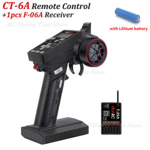 HotRC CT-6A 6CH 2.4G Hệ Thống Phát Sóng Vô Tuyến Bộ Điều Khiển Từ Xa Với F-06A/F-06AT Bộ Thu Con Quay Hồi Chuyển Cho Xe RC Xe Tải Thuyền Xe Tăng