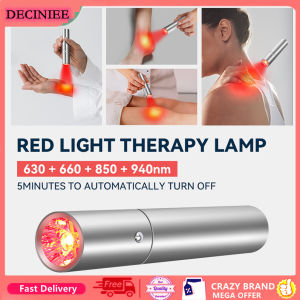 DECINIEE Red Light Therapy LED Infrared Acne Treatment Firm Skin Anti-aging Wrinkles Laser Pointer Laser Acne Pen EMS Facial Care