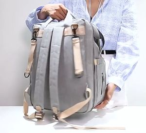 Baby Travel Bag Included Mattress Foldable Portable Bassinet Diaper Baby Cot Multifunction