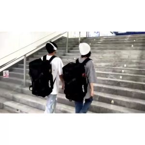 สะพายหลังใบใหญ่ รุ่น TB93 สไตล์ sport ฟิตเนส กระเป๋าเป้ Travel bag สำหรับเดินทาง 3 ตัว เลือกของจุข