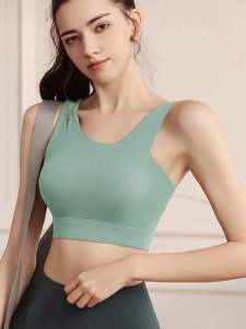 High Strength Workout Yoga Bra Sports Back Shaping Breathable Womens Bra Workout Breathable Wicking Bra