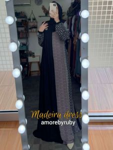 gamis modern/gamis madeira/gamis elegan amore by ruby