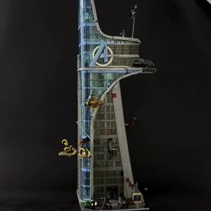 LED Light Compatible For Avengers Tower 76269 Building Blocks Remote Control Lamp (Not Include Building Blocks) Christmas Gift