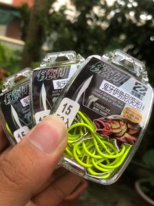 (HÀNG TỐT) Lưỡi săn hàng siêu cứng 5H_hộp 50c có ngạnh size lớn_linhkunshop