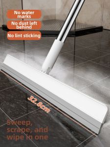 MRUN | Two-in-One Cleaning Broom Scraper for Home Use
