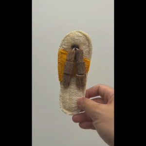 Kyndred Paws Loofah Dental Chew | Slippers Embedded with Silvervine Wood