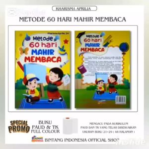 KHARISMA - METODE KILAT 60HARI PINTAR MEMBACA UNTUK PAUD DAN TK