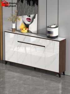 QIANGXIANG | Slim Design Modern Elegant Narrow Sideboard