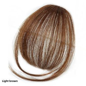 Lightweight Seamless Hair Extension Pieces Frontal Bangs Design for Covering White Hair High Top Volume Simulation Hair