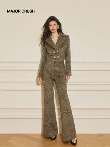 Luxurious High-quality Retro Style Little Fashion Suit