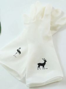 BOSSLU Sarung Tangan Karet Cuci Piring Anti Air Rubber Glove 1A83