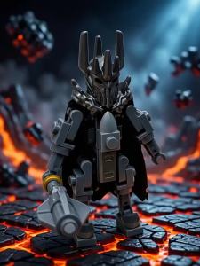 Sauron Cổ Điển Nhân Vật Điện Ảnh MOC Xây Dựng Đồ Chơi Sáng Tạo Bộ Khối Xây Dựng Quà Tặng Cho Người Lớn Và Trẻ Em Tương Thích Với Lego Nhựa ABS