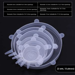 Sealing Universal Food Cover Seals Round