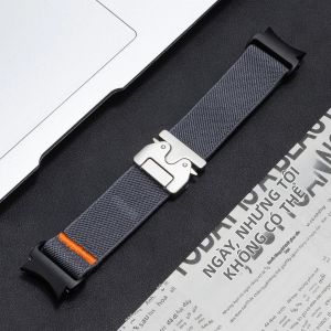 Dây Đeo Đồng Hồ Thể Thao Bằng Nylon Cho Samsung Galaxy Watch 4/3/2 Classic 40mm/44mm/50mm Pro 45mm Dây Đeo Có Khóa Dù Tương Thích Với Nhiều Mẫu Mã