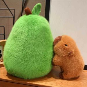 Creative Avocado Capybara Plush Toy
