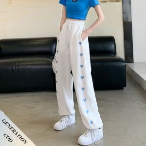 Korean High Waist Wide Leg Pants Straight Loose Casual Pants for Women