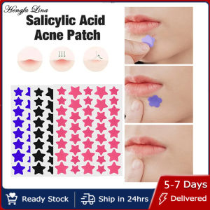 Hengfa Lina160pcs/200pcs Colorful Acne Patches Cute Star Shaped Acne Treatment Stickers Invisible Acne Cover Removal Spot Pimple Patch Skin Care