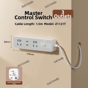 Bull | Walls-Passable Detachable Multiple-Function Socket