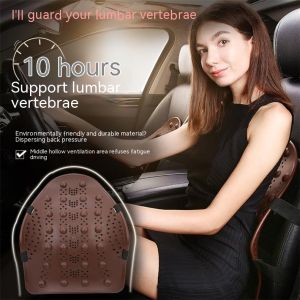 Lumbago Sedentariness Breathable Driving Seat Car Waist Cushion Room Cushion Office Seat Lumbar Support Car Backrest