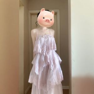CHANGTONG | French Style Attractive Tulle Dress