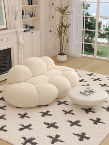 Retro Simple Creamy French Cloud Couch