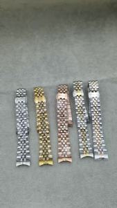 High Quality 904L Stainless Steel 17mm NH05 Case for 31mm NH05 NH06 Watch Solid Gold/Silver/Rose Jubilee Bracelet Strap