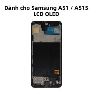 Màn Hình AMOLED Bộ Số Hóa Màn Hình Cảm Ứng Cho Samsung Galaxy A51 SM-A515F A515U A515W Thay Thế Màn Hình LCD Một Phần Với Màn Hình Điện Dung