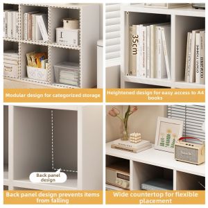 OYIla | Grid Shelving Unit Storage Display Cabinet