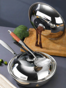 Food-Grade 304 Stainless Steel Pot Lid 32cm