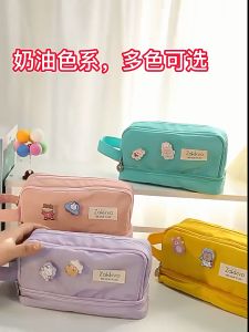 Ins Large Capacity Pencil Case 3-Layer Student Kids Pen Bag School Supplies Stationery Box