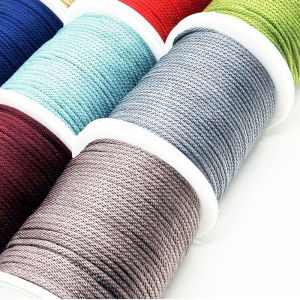 Handwoven Corn Thread Material for DIY Jewelry and Bracelets 40 Meters 2mm Red Rope by Yuhaitang