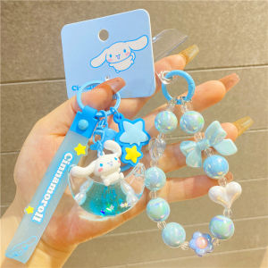 กระเป๋าสตางค์พวงกุญแจจิ๋ว สร้อยคอโทรศัพท์ ตุ๊กตาสุนัข Pachat Dog และ Cinnamon Dog ของ Tsum Tsum ของตกแต่งห้องน้ำ