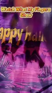 Đèn Ngón Tay Halloween Phát Sáng Trong Bóng Tối Đồ Chơi Phát Sáng Hình Lòng Bàn Tay Đồ Nhồi Túi Quà Halloween Đèn LED Nhấp Nháy Quà Tặng Tiệc Tùng