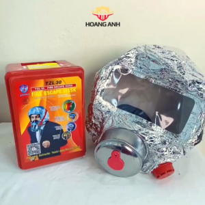 Mặt nạ phòng độc TZL30 giúp chống ngạt khói khi có đám cháy trong chung cư tòa nhà cao tầng hoặc quán karaoke...