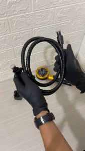 Hand Shower Shower Kamar Mandi Shower Set Shower Mandi Full Set Emas Set Rain Shower Bulat Aluminium Anti Karat 1/2 inch kepala showernya