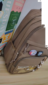🔺< D1-296 > 46CM CAPYBARA Design School Korea Backpack / Beg Galas Sekolah Rendah & Menengah / Kids Girl Kanak-Kanak