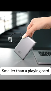 👍battery life of one week👍 power bank 150w fast charging charge 85% in 15 minutes comes with type-c charging cable outdoors portable power powerbank power bank mini power bank original 充电宝