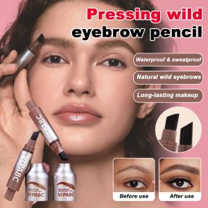 Natural Wild Eyebrow Waterproof and Sweat-proof Eyebrow Dye Long-lasting Non-fading Eyebrow Pencil